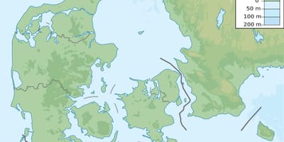 Mapa dánska fasáda